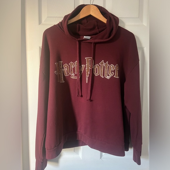 Harry Potter Maroon Burgundy XL Hoodie Women’s - Picture 1 of 4